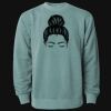Unisex Midweight Pigment-Dyed Crewneck Sweatshirt Thumbnail