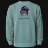 Unisex Midweight Pigment-Dyed Crewneck Sweatshirt Thumbnail