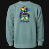 Unisex Midweight Pigment-Dyed Crewneck Sweatshirt Thumbnail