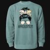 Unisex Midweight Pigment-Dyed Crewneck Sweatshirt Thumbnail