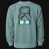 Unisex Midweight Pigment-Dyed Crewneck Sweatshirt Thumbnail