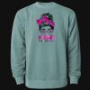 Unisex Midweight Pigment-Dyed Crewneck Sweatshirt Thumbnail