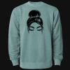 Unisex Midweight Pigment-Dyed Crewneck Sweatshirt Thumbnail