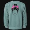 Unisex Midweight Pigment-Dyed Crewneck Sweatshirt Thumbnail