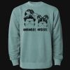 Unisex Midweight Pigment-Dyed Crewneck Sweatshirt Thumbnail