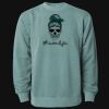 Unisex Midweight Pigment-Dyed Crewneck Sweatshirt Thumbnail