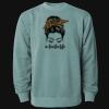 Unisex Midweight Pigment-Dyed Crewneck Sweatshirt Thumbnail