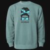 Unisex Midweight Pigment-Dyed Crewneck Sweatshirt Thumbnail