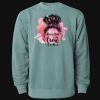 Unisex Midweight Pigment-Dyed Crewneck Sweatshirt Thumbnail