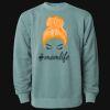 Unisex Midweight Pigment-Dyed Crewneck Sweatshirt Thumbnail
