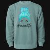 Unisex Midweight Pigment-Dyed Crewneck Sweatshirt Thumbnail