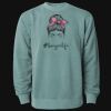 Unisex Midweight Pigment-Dyed Crewneck Sweatshirt Thumbnail