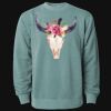 Unisex Midweight Pigment-Dyed Crewneck Sweatshirt Thumbnail