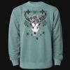 Unisex Midweight Pigment-Dyed Crewneck Sweatshirt Thumbnail