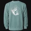 Unisex Midweight Pigment-Dyed Crewneck Sweatshirt Thumbnail