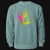 Unisex Midweight Pigment-Dyed Crewneck Sweatshirt Thumbnail