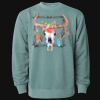 Unisex Midweight Pigment-Dyed Crewneck Sweatshirt Thumbnail