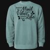 Unisex Midweight Pigment-Dyed Crewneck Sweatshirt Thumbnail