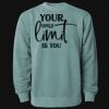 Unisex Midweight Pigment-Dyed Crewneck Sweatshirt Thumbnail