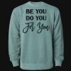 Unisex Midweight Pigment-Dyed Crewneck Sweatshirt Thumbnail