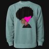 Unisex Midweight Pigment-Dyed Crewneck Sweatshirt Thumbnail