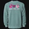 Unisex Midweight Pigment-Dyed Crewneck Sweatshirt Thumbnail