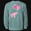 Unisex Midweight Pigment-Dyed Crewneck Sweatshirt Thumbnail