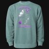Unisex Midweight Pigment-Dyed Crewneck Sweatshirt Thumbnail