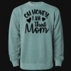 Unisex Midweight Pigment-Dyed Crewneck Sweatshirt Thumbnail