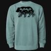 Unisex Midweight Pigment-Dyed Crewneck Sweatshirt Thumbnail