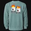 Unisex Midweight Pigment-Dyed Crewneck Sweatshirt Thumbnail