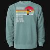 Unisex Midweight Pigment-Dyed Crewneck Sweatshirt Thumbnail