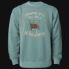 Unisex Midweight Pigment-Dyed Crewneck Sweatshirt Thumbnail