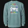 Unisex Midweight Pigment-Dyed Crewneck Sweatshirt Thumbnail