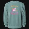 Unisex Midweight Pigment-Dyed Crewneck Sweatshirt Thumbnail