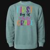 Unisex Midweight Pigment-Dyed Crewneck Sweatshirt Thumbnail