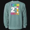 Unisex Midweight Pigment-Dyed Crewneck Sweatshirt Thumbnail