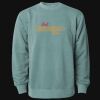 Unisex Midweight Pigment-Dyed Crewneck Sweatshirt Thumbnail