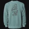 Unisex Midweight Pigment-Dyed Crewneck Sweatshirt Thumbnail