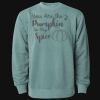 Unisex Midweight Pigment-Dyed Crewneck Sweatshirt Thumbnail