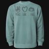 Unisex Midweight Pigment-Dyed Crewneck Sweatshirt Thumbnail