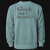 Unisex Midweight Pigment-Dyed Crewneck Sweatshirt Thumbnail