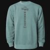 Unisex Midweight Pigment-Dyed Crewneck Sweatshirt Thumbnail