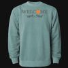 Unisex Midweight Pigment-Dyed Crewneck Sweatshirt Thumbnail