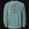 Unisex Midweight Pigment-Dyed Crewneck Sweatshirt Thumbnail