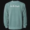 Unisex Midweight Pigment-Dyed Crewneck Sweatshirt Thumbnail
