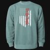Unisex Midweight Pigment-Dyed Crewneck Sweatshirt Thumbnail