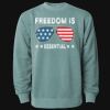 Unisex Midweight Pigment-Dyed Crewneck Sweatshirt Thumbnail