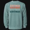Unisex Midweight Pigment-Dyed Crewneck Sweatshirt Thumbnail
