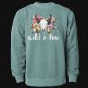 Unisex Midweight Pigment-Dyed Crewneck Sweatshirt Thumbnail